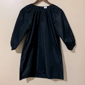 Wilfred| Aritzia| ‘Cava’ Taffeta Trapeze Dress Black Size  2XS